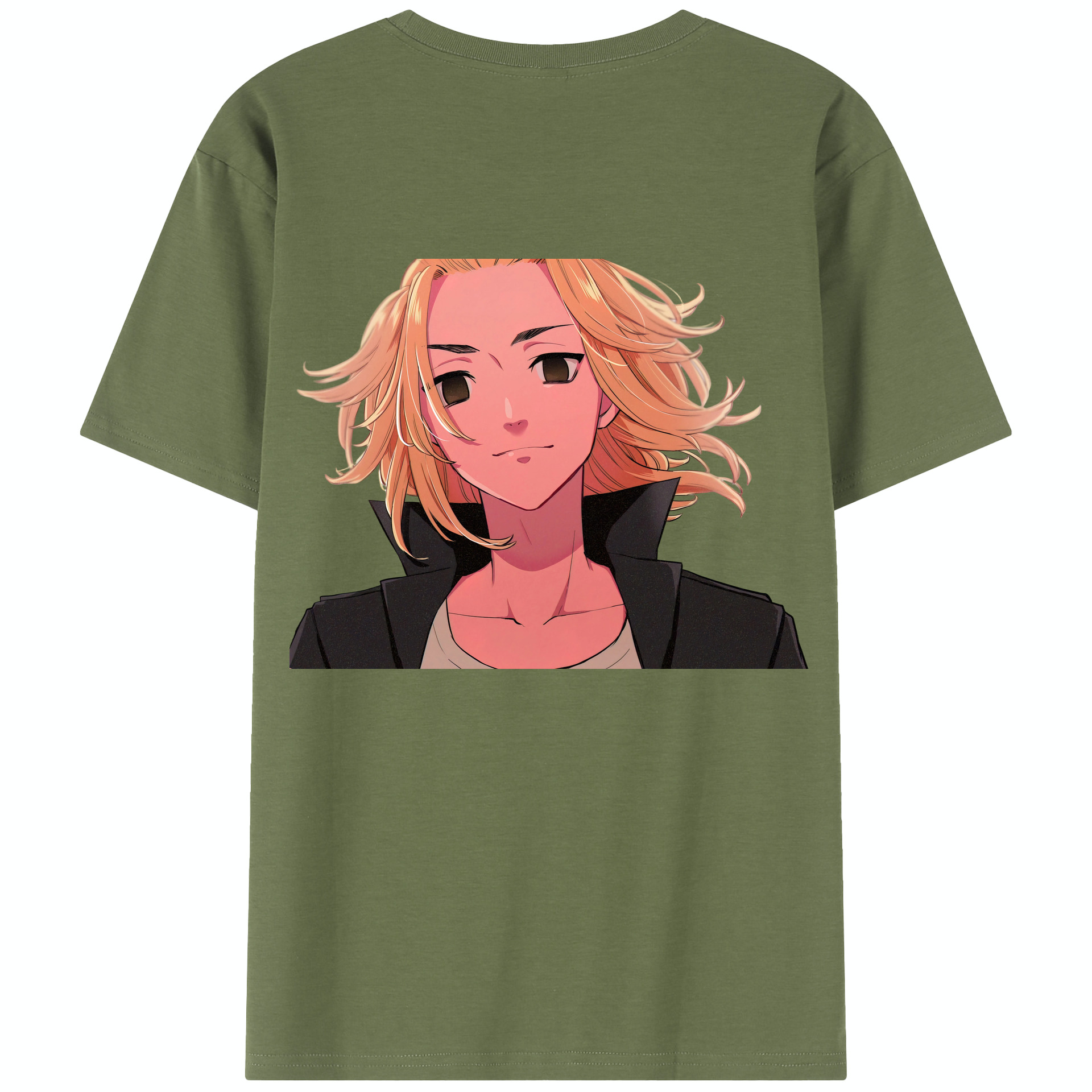 （画像用） 東京リベンジャーズ Tokyo Revengers 綿100％半袖Tシャツ（背面プリント）